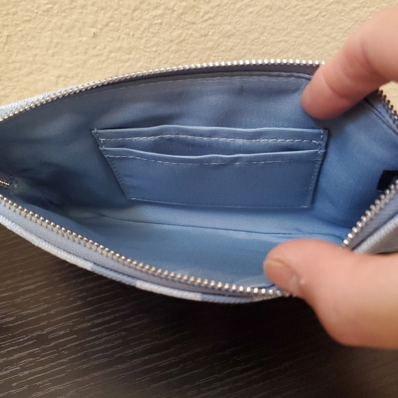 Coach Dempsey Large Phone Wristlet In Signature Jacquard Witn Stripe And Coach P - Picture 9 of 11